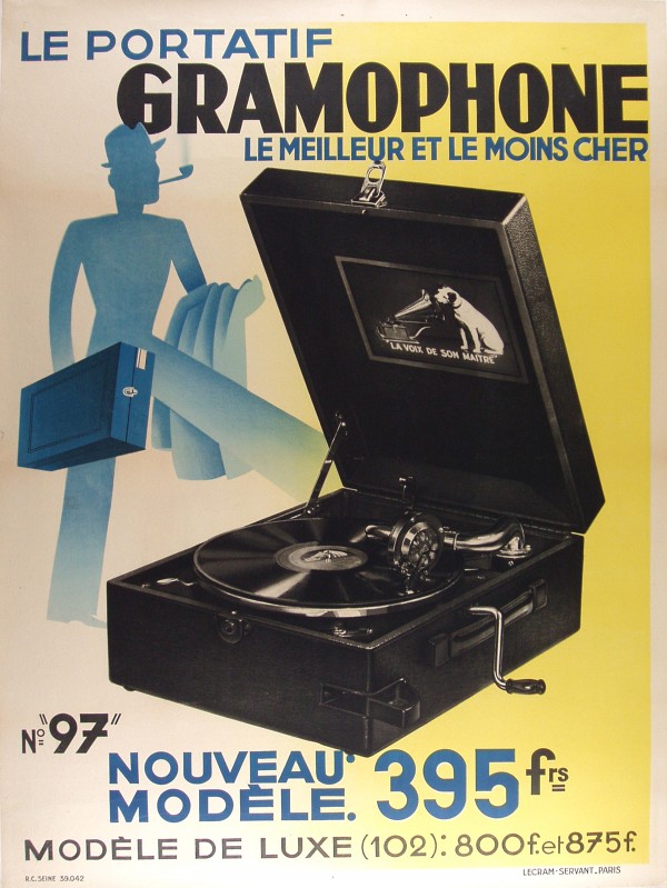 Le Portatif Gramophone  Print